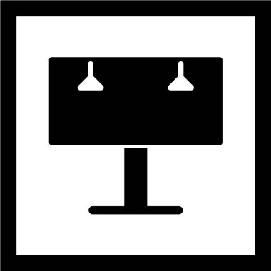 iş simgesi vektör illüstrasyonu