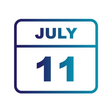 Takvim simgesinin vektör illüstrasyonu 