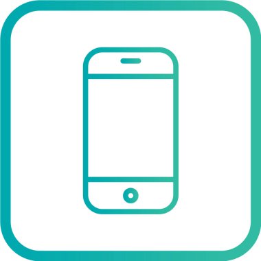 vektör modern akıllı telefon simgesi