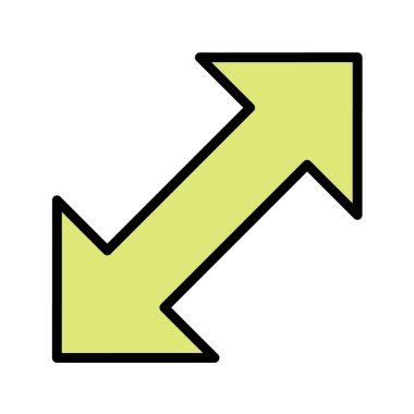 ok simgesinin vektör illüstrasyonu