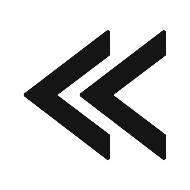 ok işaret çizgisi vektör simgesi.