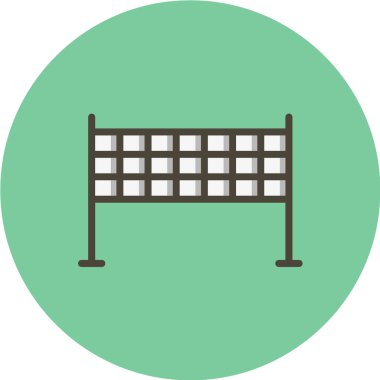 Arka planda spor simgesi izole edildi