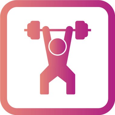 Arka planda spor simgesi izole edildi