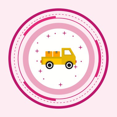 Moda Biçiminde Yükleyici Simgesi İzole Arkaplan      