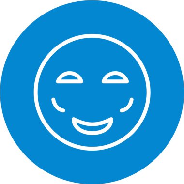 Moda Biçimli Emoji Simgesi İzole Arkaplan 