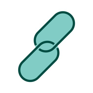 Tek yeşil tıbbi simgenin vektör illüstrasyonu