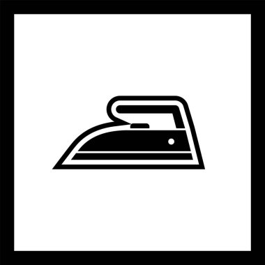 Moda Biçimli Demir Simgesi İzole Arkaplan