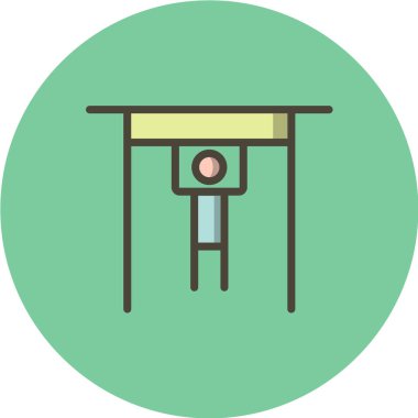 okul ve eğitim vektör simgesi.