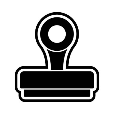 Moda Biçiminde Pul Simgesi İzole Arkaplan