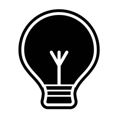 Ampul Simgesi, Vektör illüstrasyonu