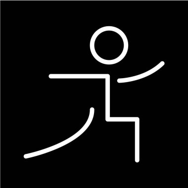 Arka planda spor simgesi izole edildi