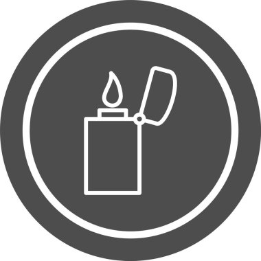 Moda Biçiminde Daha Açık Simge İzole Arkaplan