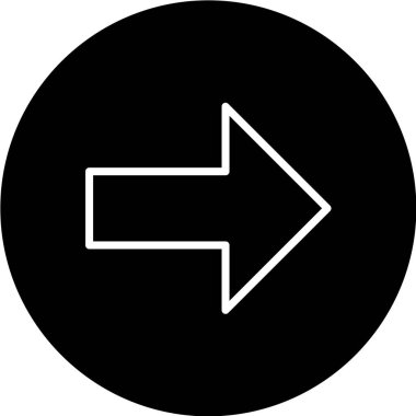 Uzun gölge simgesinin vektör illüstrasyonu