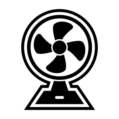 Moda Biçiminde Fan Simgesi Yükleniyor İzole Arkaplan