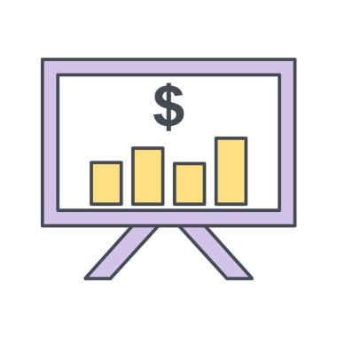 İş vektörü illüstrasyonu beyaz arkaplanda izole edildi 