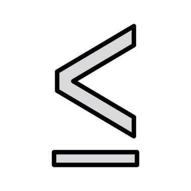 Moda Biçimli Küçük Simge İzole Arkaplan