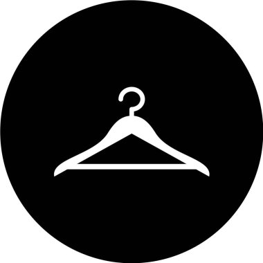askı simgesi vektör illüstrasyonu