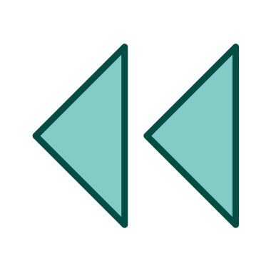 ok simgesinin vektör illüstrasyonu