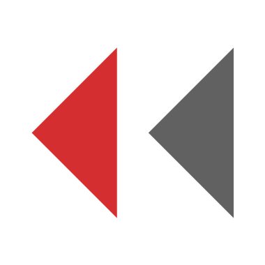 ok simgesi vektör illüstrasyonu