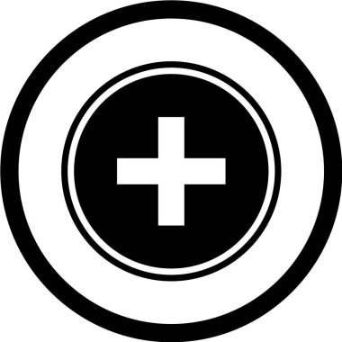 Sağlık hizmeti simgesi vektör illüstrasyonu