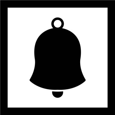 beyaz arkaplanda siyah simge izole edildi