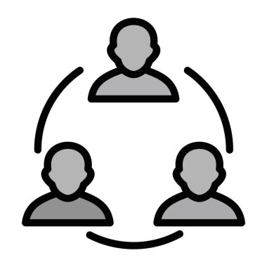 Moda Biçiminde Simgeyle Buluşma İzole Arkaplan    