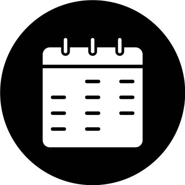 beyaz arkaplanda siyah simge izole edildi