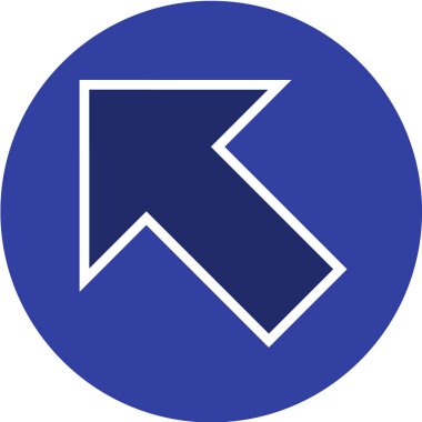 Uzun gölge simgesinin vektör illüstrasyonu