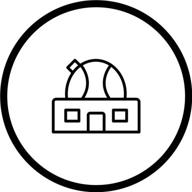 Bilim simgesi vektör illüstrasyonu