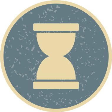 kum saati ikonu vektör illüstrasyonu