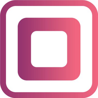 Pembe ve beyaz kare çerçevenin vektör çizimi