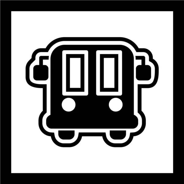 Icono Transporte Vector Ilustración — Vector de stock