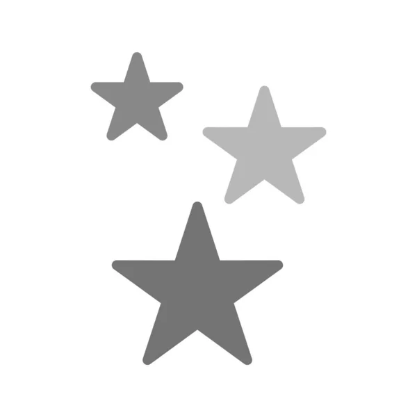 Ikona Gwiazd Modnym Stylu Odizolowane Tło — Wektor stockowy