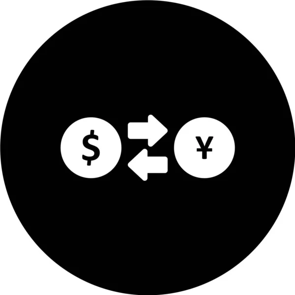Ikona Dolara Ilustracja Wektora — Wektor stockowy