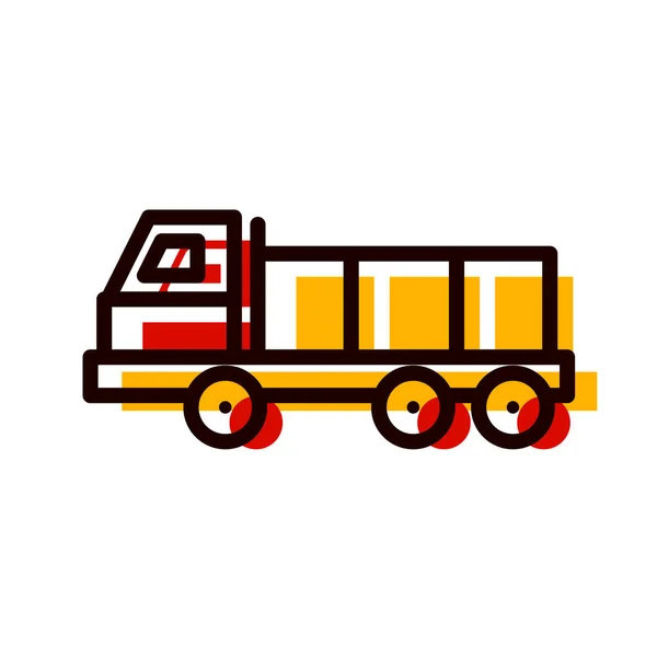 Ilustración Vectorial Camión Dibujos Animados — Vector de stock