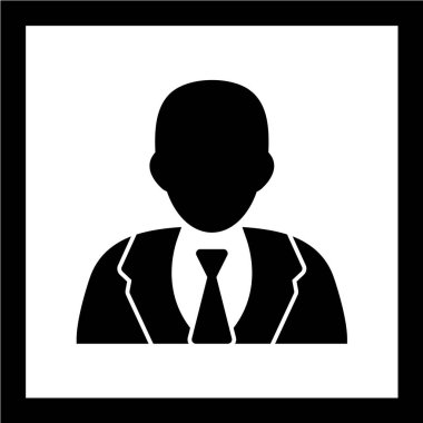 iş simgesi vektör illüstrasyonu