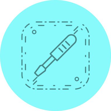 Tornavida Simgesi Moda Biçiminde İzole Arkaplan      