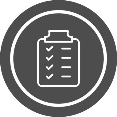 Moda Biçimli Planlama Simgesi İzole Arkaplan      