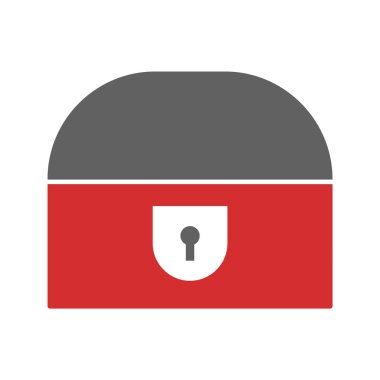 Bozuk Para Sandığı Simgesi Moda Biçimli Ayrı Arkaplan   