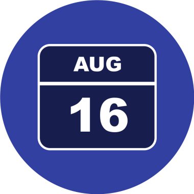 Takvim simgesinin vektör illüstrasyonu 