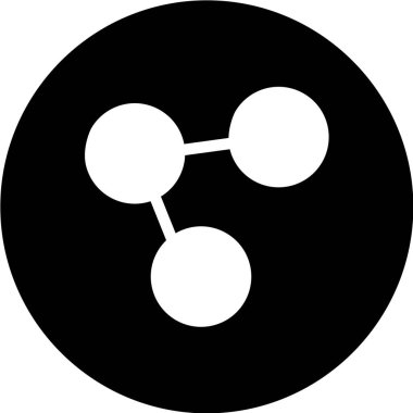 ağ simgesi, vektör illüstrasyonu. düz tasarım biçimi