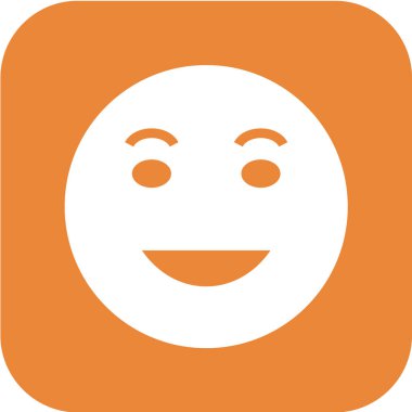 Moda Biçimli Emoji Simgesi İzole Arkaplan 