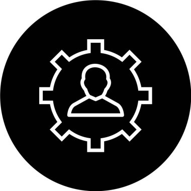 iş simgesi vektör illüstrasyonu