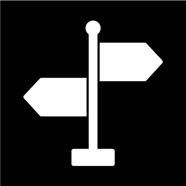 işaret çubuğu simgesi, vektör illüstrasyonu