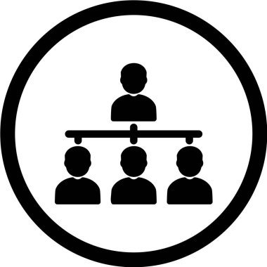 iş simgesi vektör illüstrasyonu