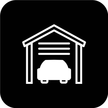 Ev simgesinin vektör illüstrasyonu