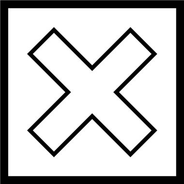 beyaz arkaplanda siyah simge izole edildi