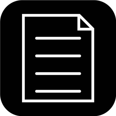 beyaz arkaplanda siyah simge izole edildi