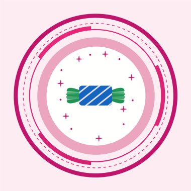 Bir balonun vektör illüstrasyonu