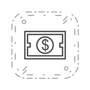 İş vektörü illüstrasyonu beyaz arkaplanda izole edildi 